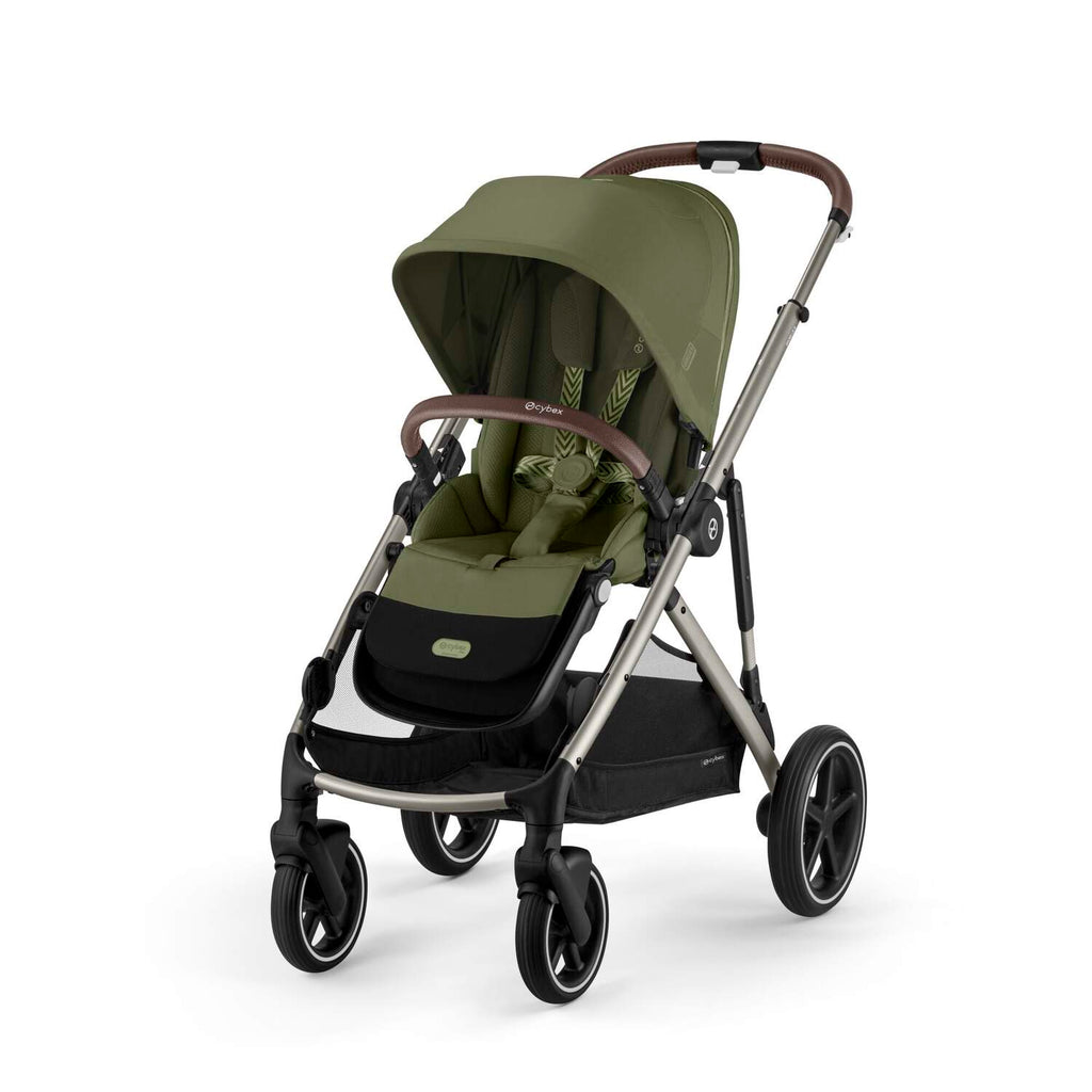 CYBEX Gazelle S TPE BP | Moss Green With Taupe Frame