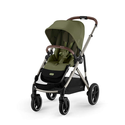 CYBEX Gazelle S TPE BP | Moss Green With Taupe Frame