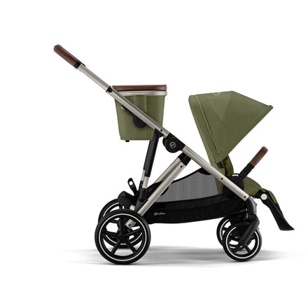 CYBEX Gazelle S TPE BP | Moss Green With Taupe Frame