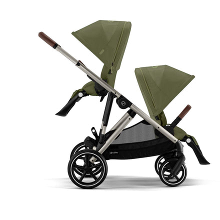 CYBEX Gazelle S TPE BP | Moss Green With Taupe Frame