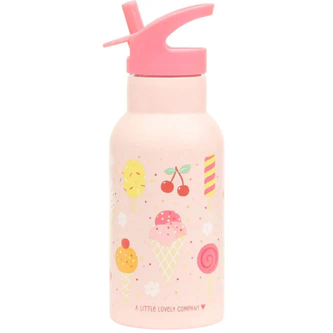 A Little Lovely Company Stainless Steel Drinking Bottle | Ice creams