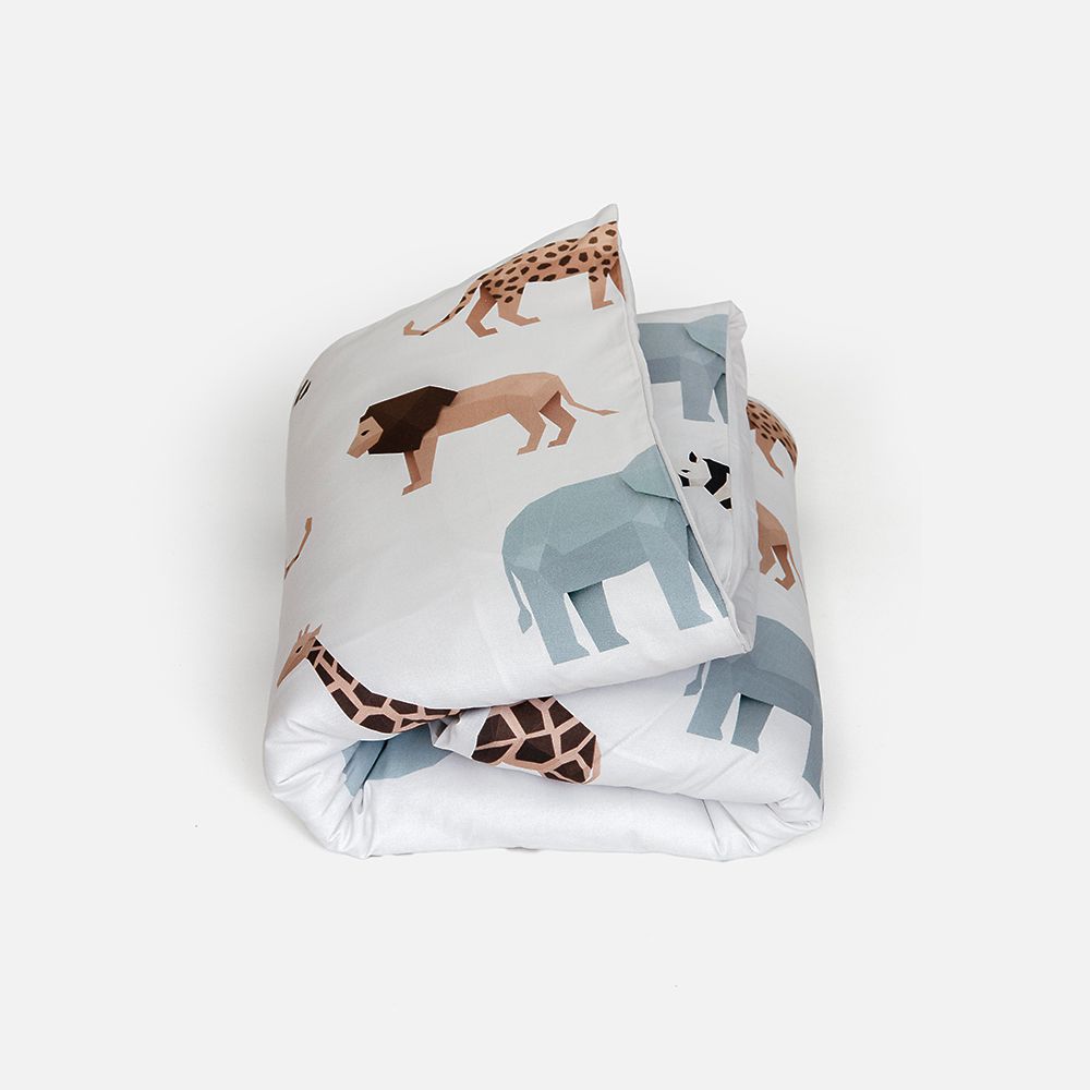 Studio Ditte Duvet Cover 120 x 150 cm With Pillowcase | Safari