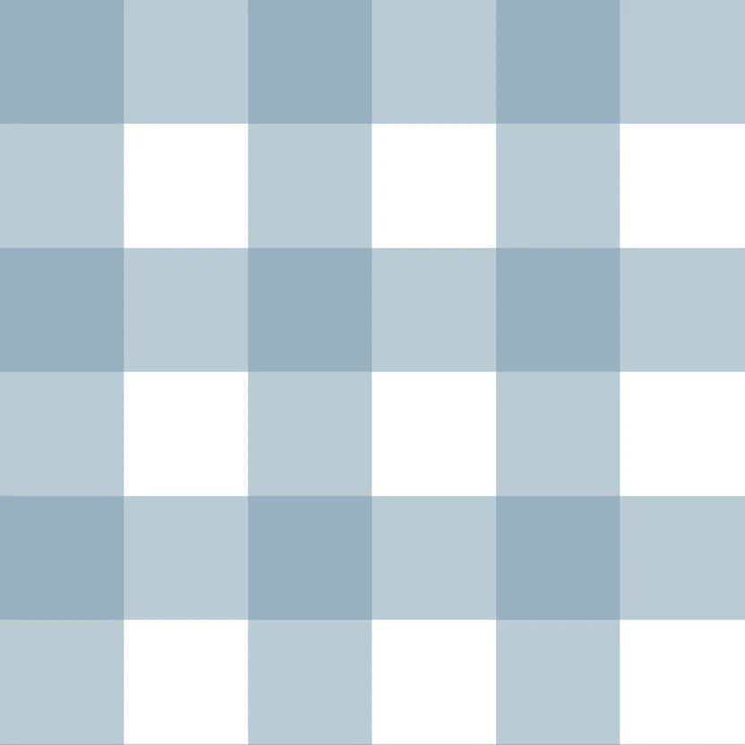 Dekornik Behang Check Classic Light Blue