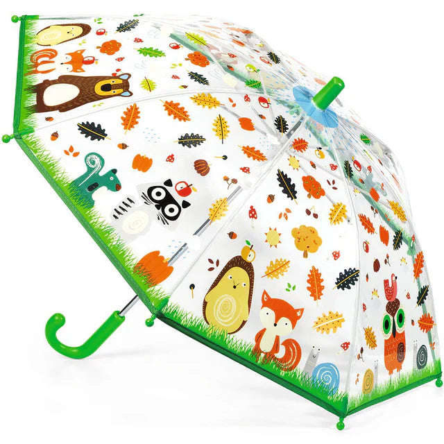 Djeco Small Children's Umbrella | Forest Friends