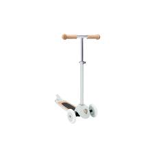 Banwood scooter with bicycle basket | Mint