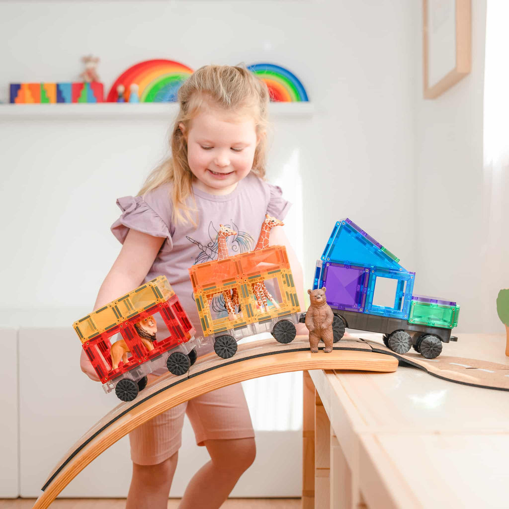 Connetix Tiles Rainbow Transport Pack | 50 pieces