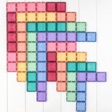 Connetix Tiles Pastel Rectangle Pack EU | 24 pieces