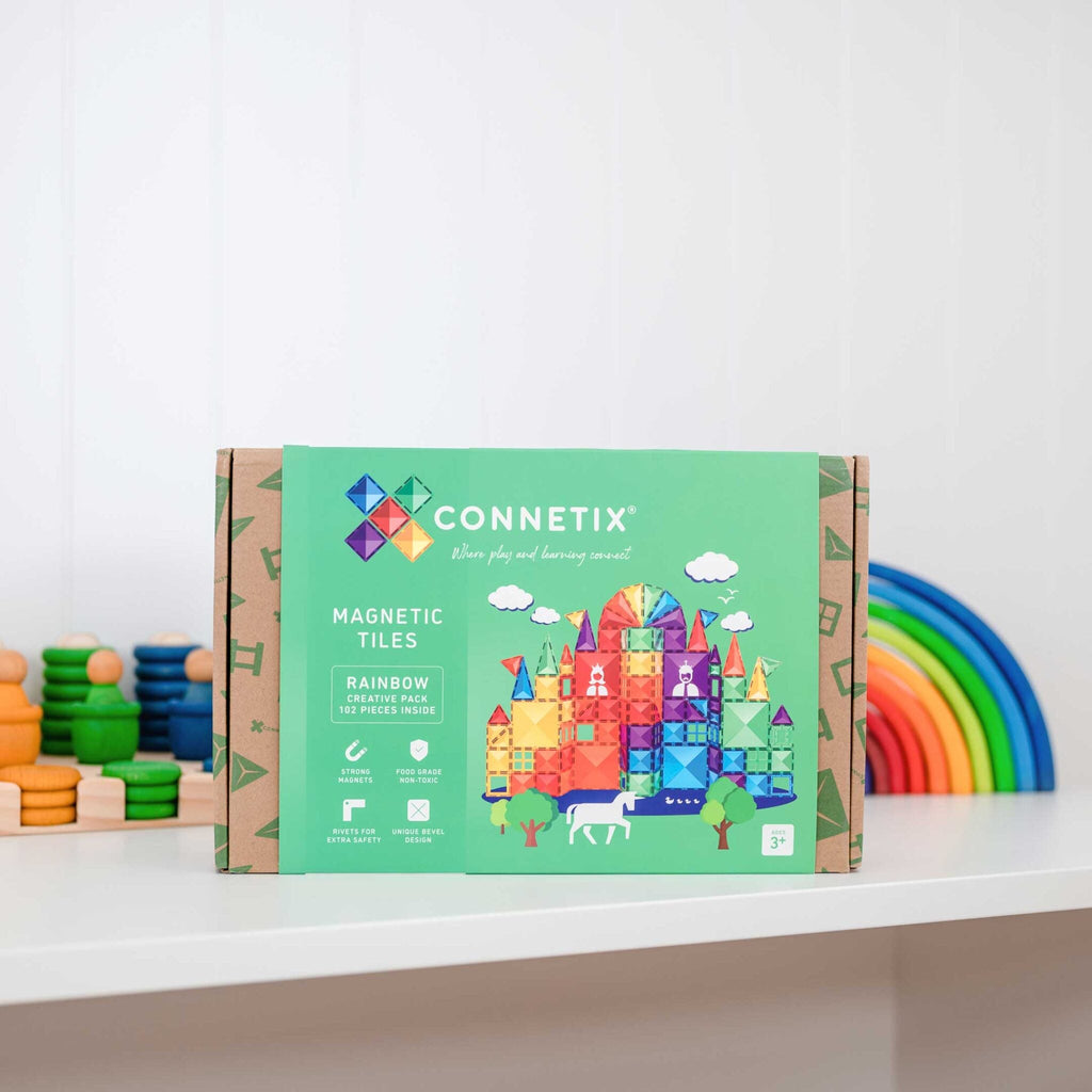 Connetix Tiles Rainbow Creative Pack EU I 102 pieces