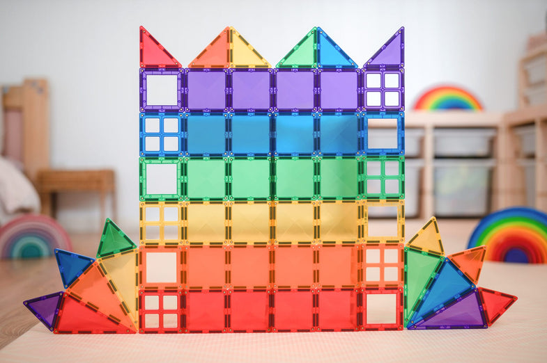 Connetix Tiles Rainbow Starter Pack EU | 60 pieces