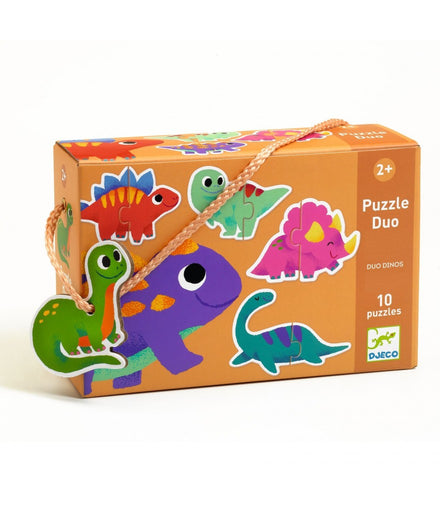 Djeco Puzzle Duo | Duo Dinos