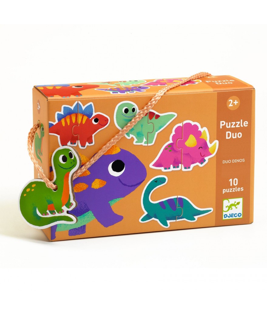 Djeco Puzzle Duo | Duo Dinos