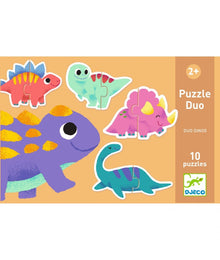 Djeco Puzzle Duo | Duo Dinos