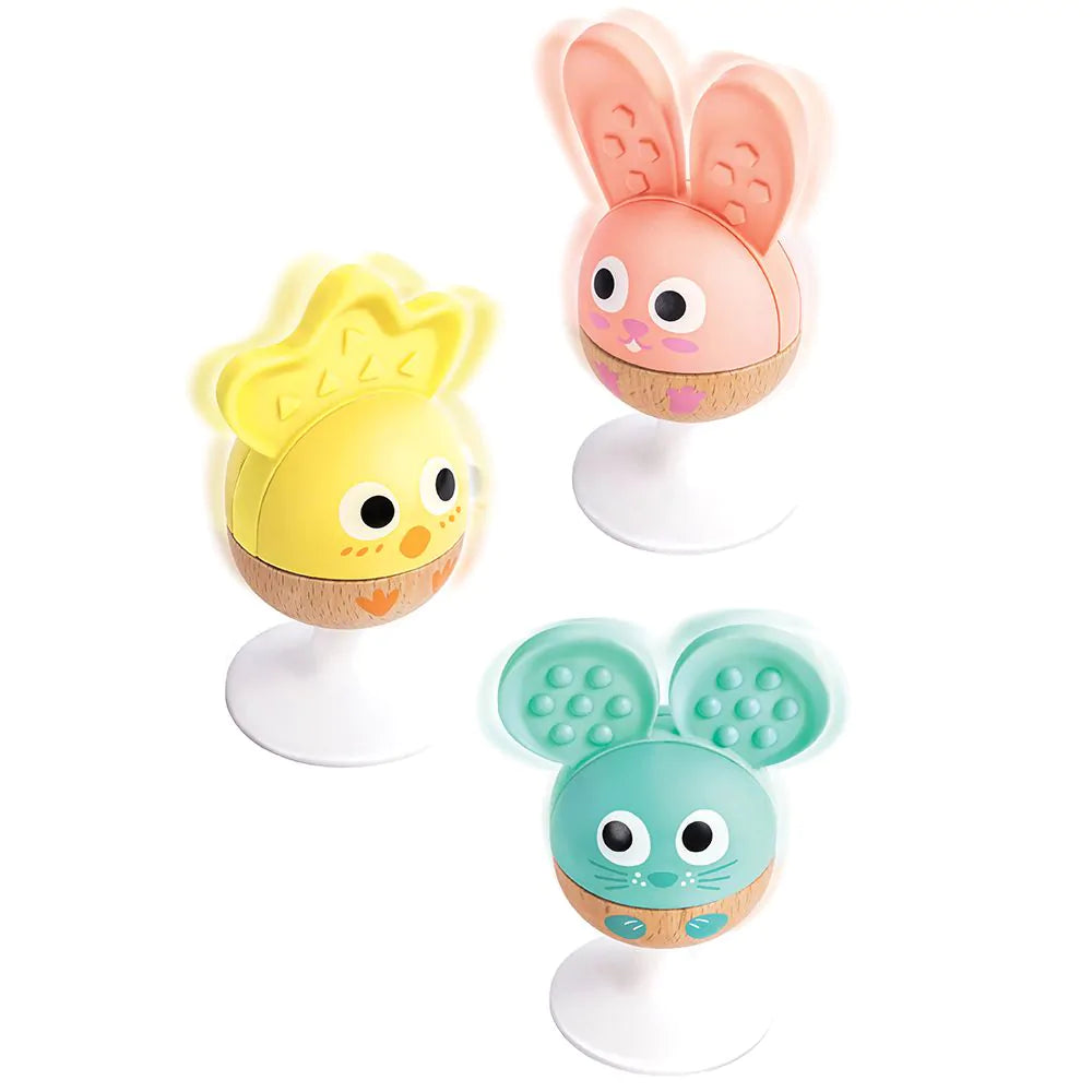 Hape Cheery Critter Rattle Threesome