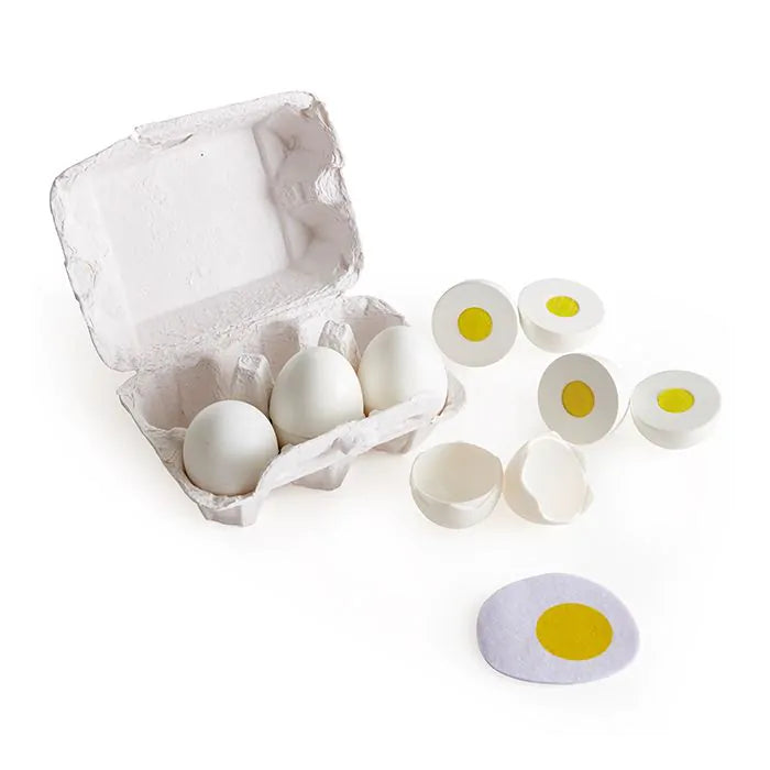 Hape Play set Carton 6 Eggs