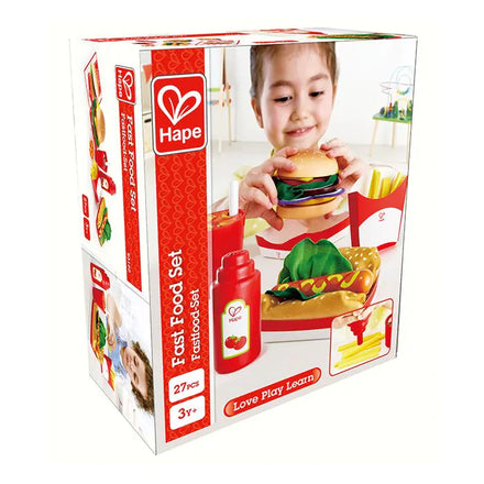 Hape Play set Fast Food