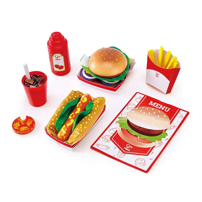 Hape Play set Fast Food