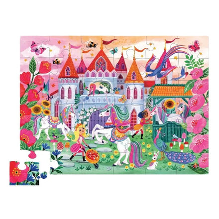 Crocodile Creek Shaped Box Puzzle 36ST | Unicorn Castle