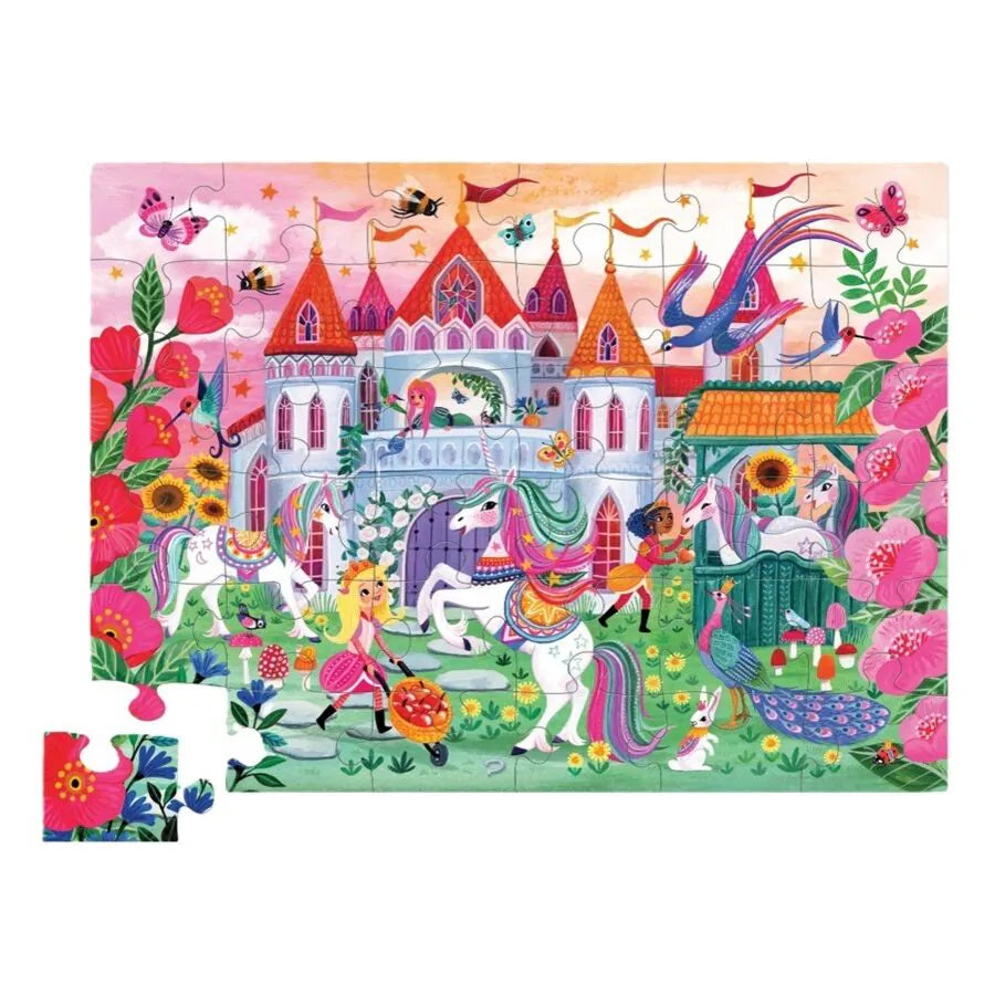 Crocodile Creek Shaped Box Puzzle 36ST | Unicorn Castle