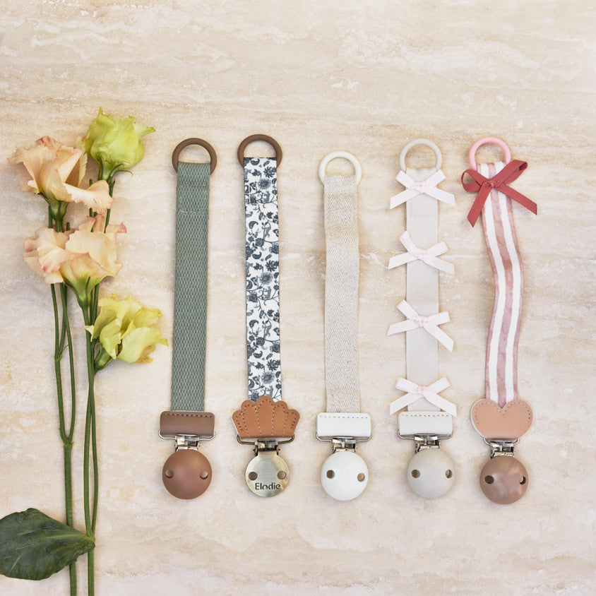 Elodie Details Pacifier chain | Garden Leo Toile