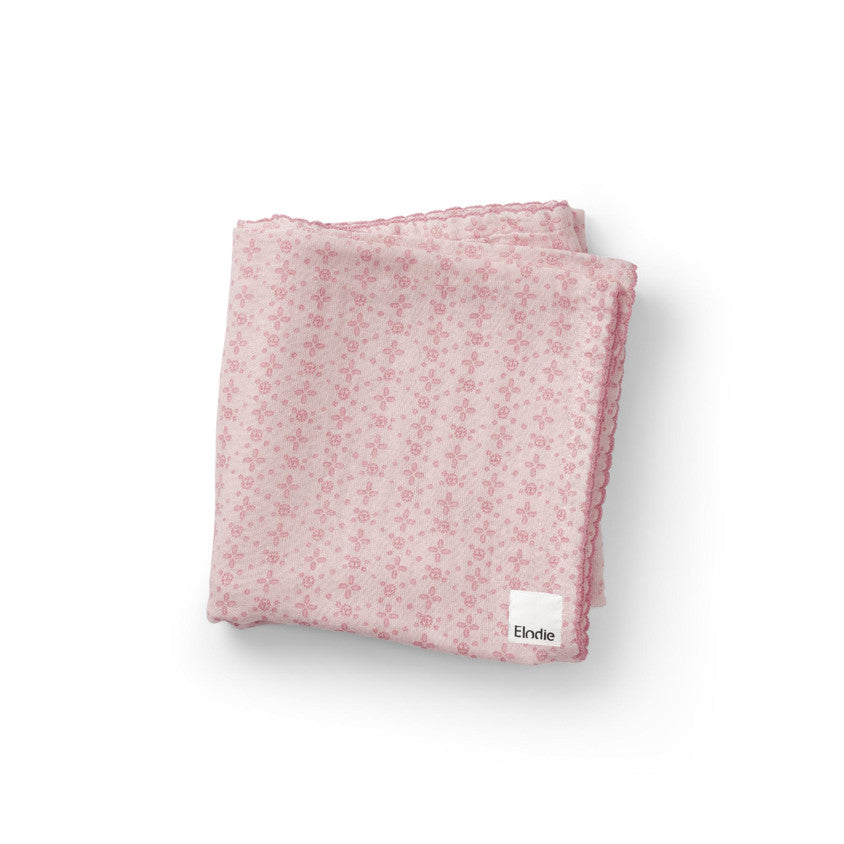 Elodie Details Bamboo Hydrophilic Cloth 80x80cm | Embroidery Anglaise Pink