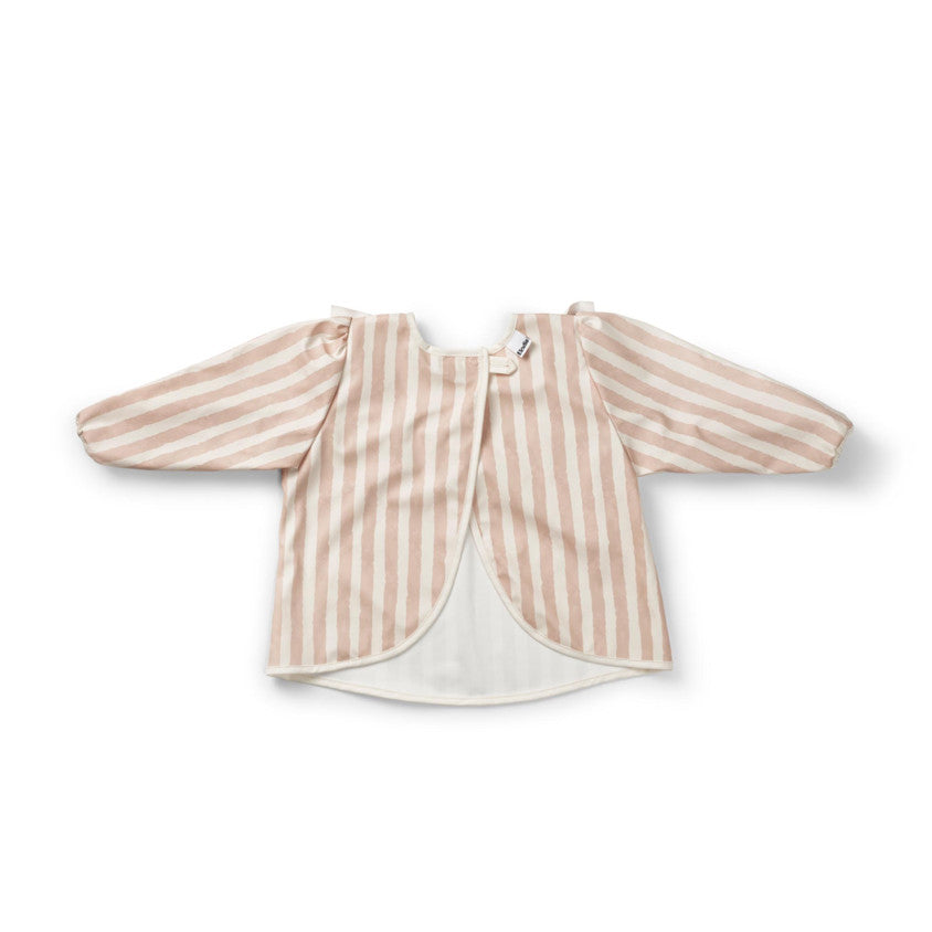 Elodie Details Bib With Long Sleeves | Candy Stripes