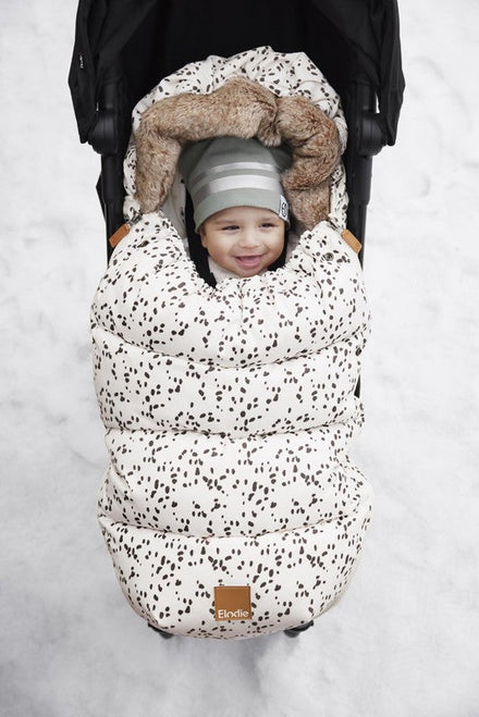 Elodie Details Footmuff For Stroller | Dalmation Dots