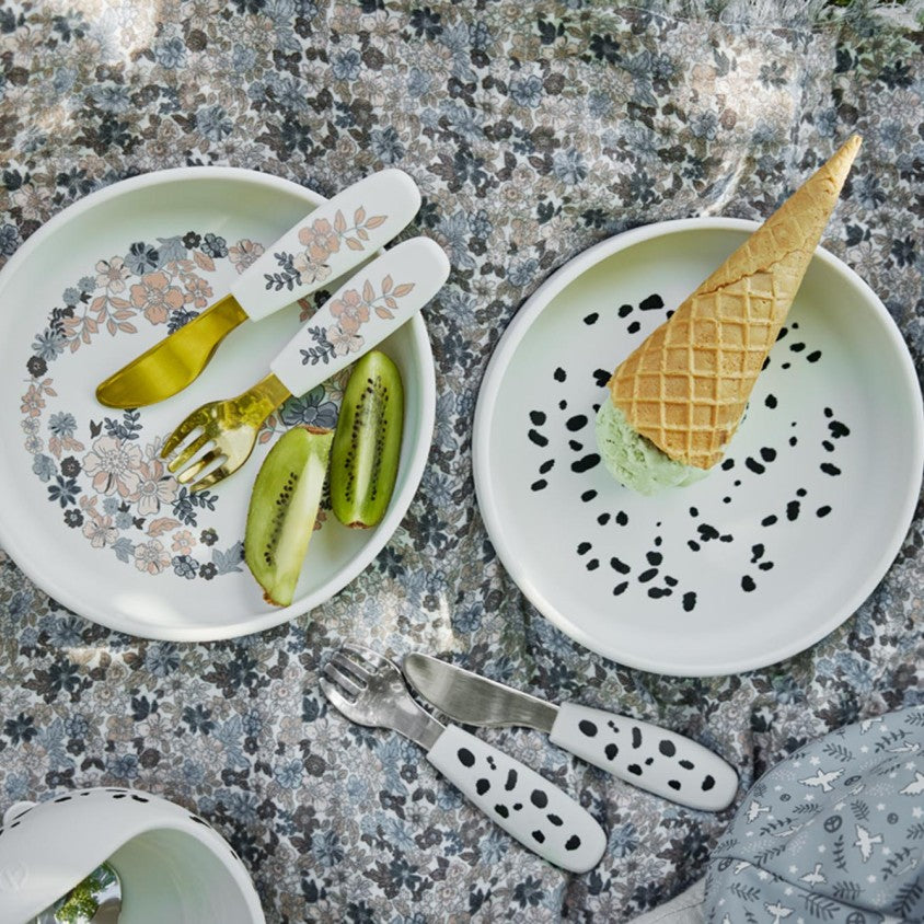 Elodie Details Sticky Dining Set | Dalmation Dots