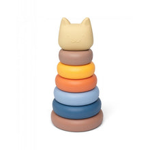 Little L Stapeltoren Kat Beige en Blauw