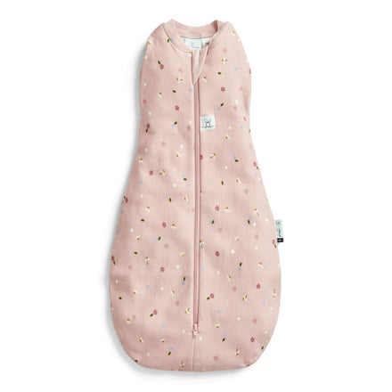 Ergopouch Cocoon Swaddle Sleeping Bag 62 cm Tog 0.2 | Daisies