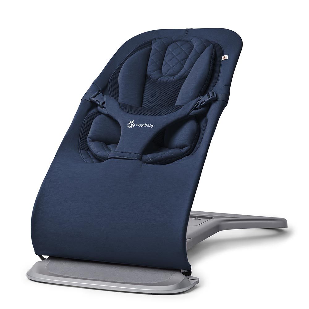 * Ergobaby Evolve Bouncer 3-In-1 | Midnight Blue