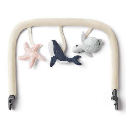 Ergobaby Evolve Play Arch for Bouncer | Ocean Wonders Cream
