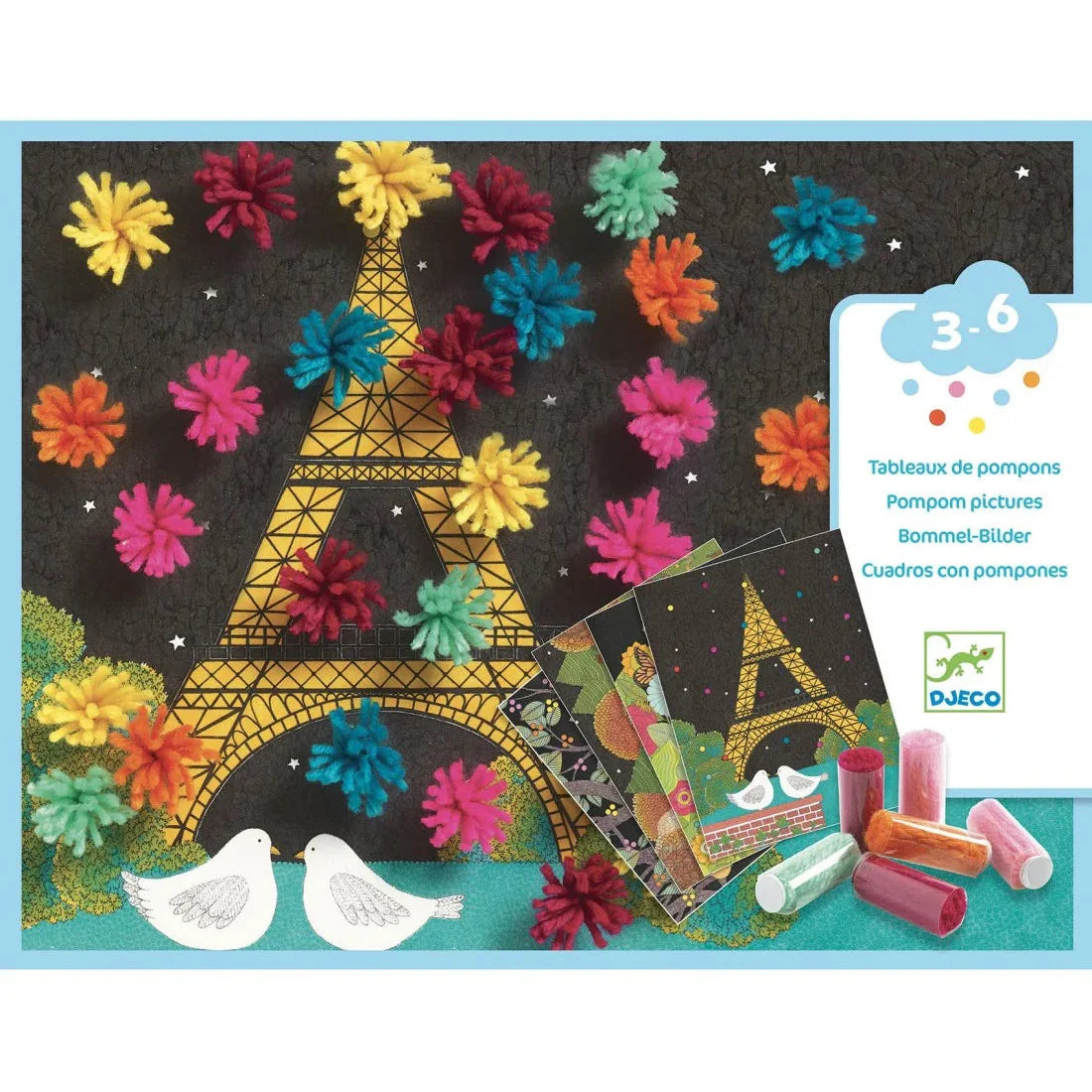 Djeco Craft Set | Pompon Explosion