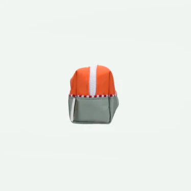 Sticky Lemon Pencil Case | Lifebuoy Orange + Shark Grey