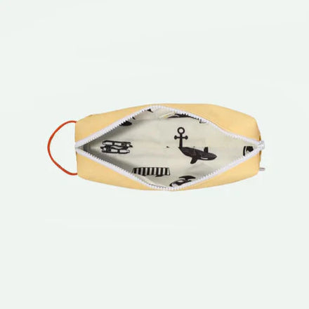 Sticky Lemon Pencil Case | Sandy Yelow + Radar Blue