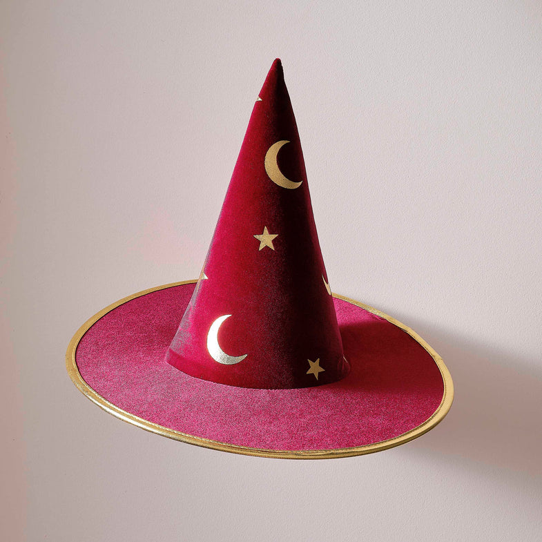 Ginger Ray Halloween Magician Hat Velvet Hat The Little Rays | Magic hat