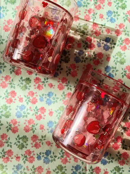 Konges Sløjd 2 Pack Glitter Drinking Cups | Fragola