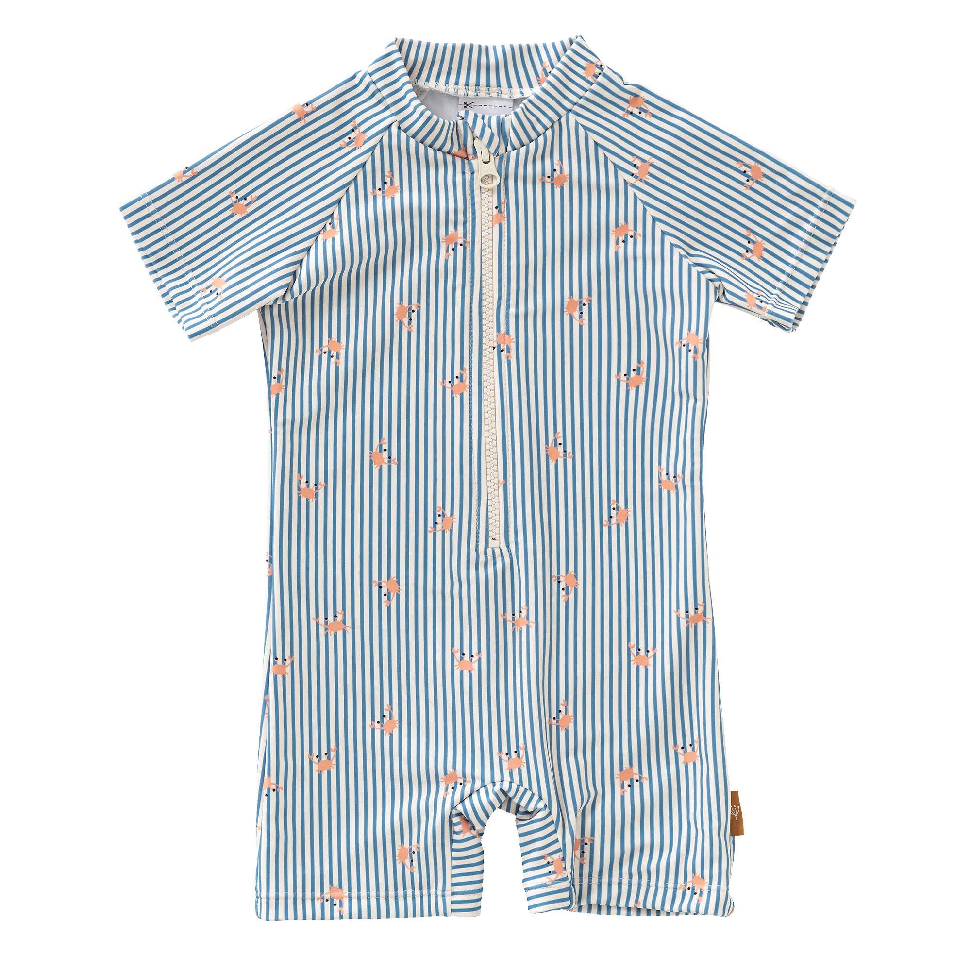 Fresk UV Swimsuit | Stripes & Crabs