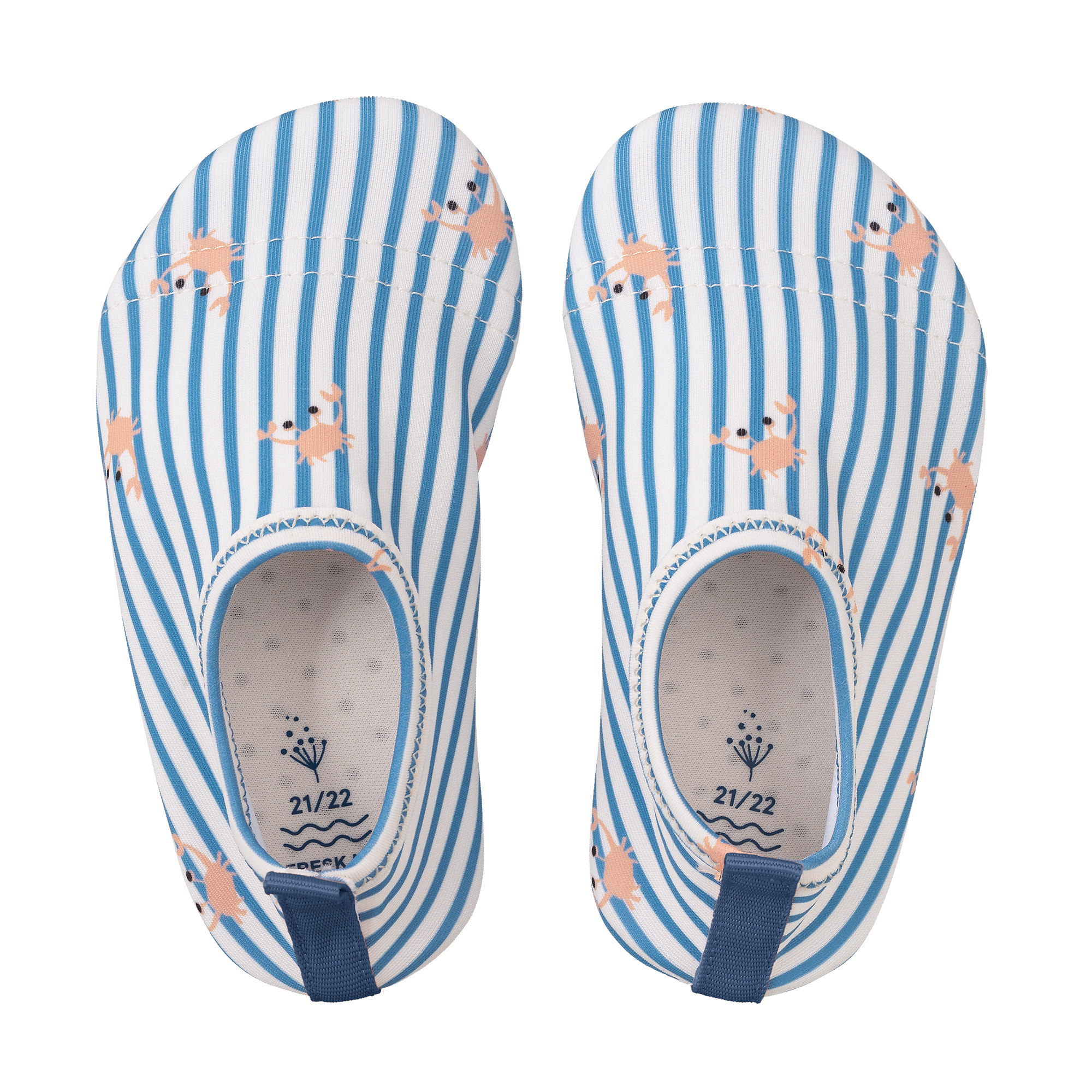 Fresk UV Swimming Shoes | Stripes & Crabs
