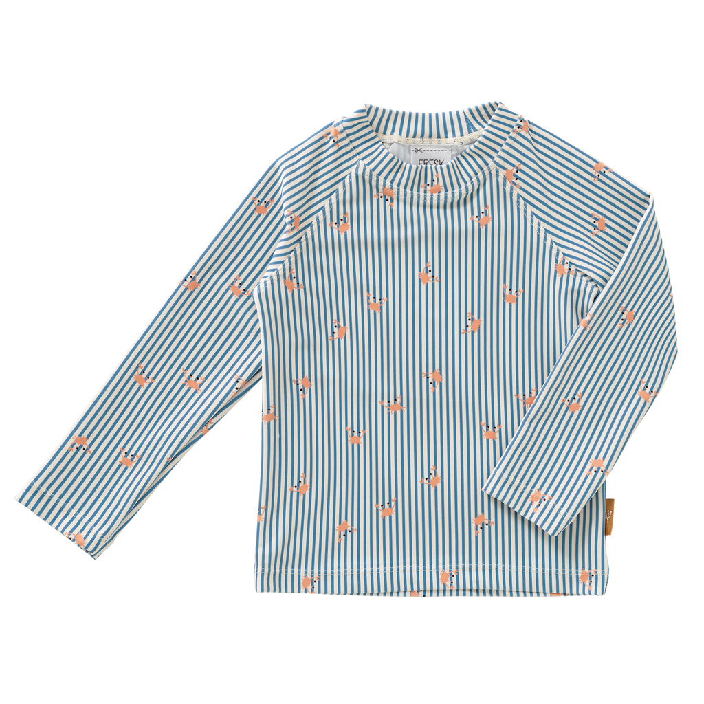 Fresk UV Top Long Sleeves | Stripes & Crabs