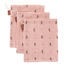 Fresk Set 3 Hydrophilic Washcloths | Seahorse