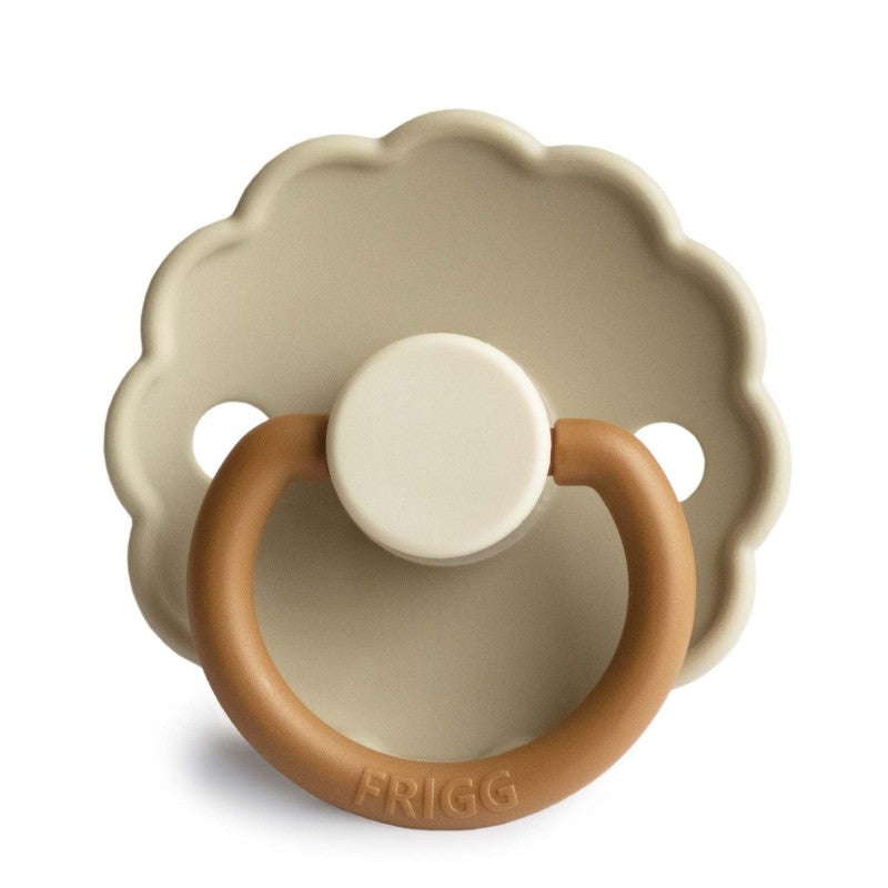 Frigg Daisy Silicone Pacifier 0-6M | Desert