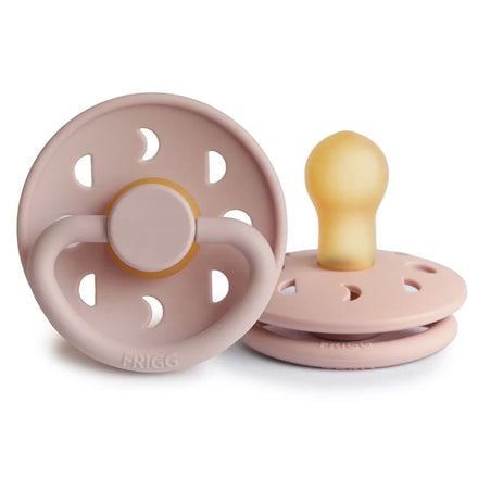 Frigg Moon Phase Latex Pacifier 6+M | Blush