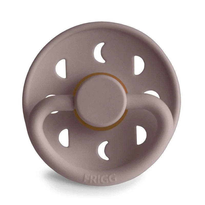 Frigg Moon Phase Pacifier 6-12M | Twilight Mauve