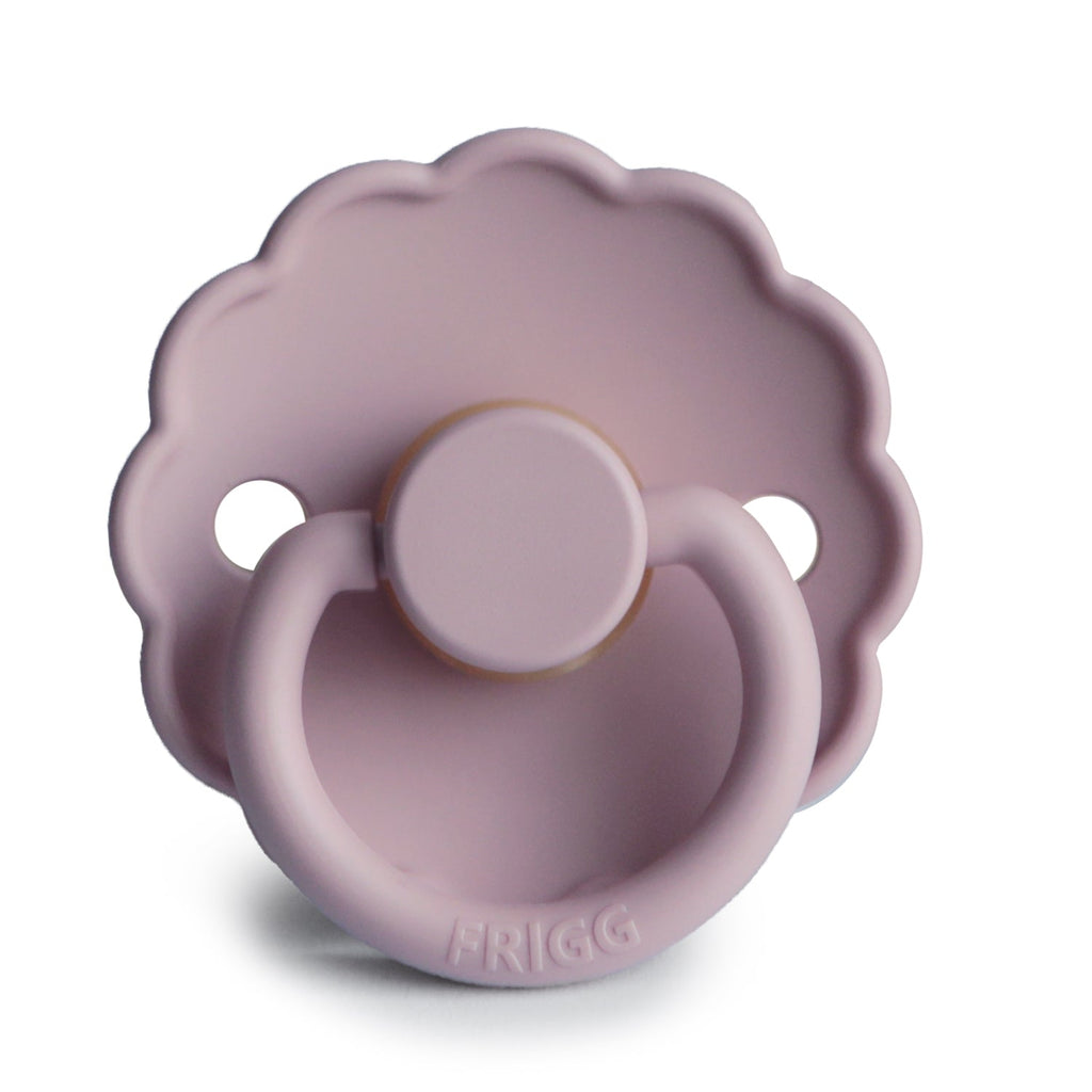 Frigg Daisy Latex Pacifier 6+M | Soft Lilac