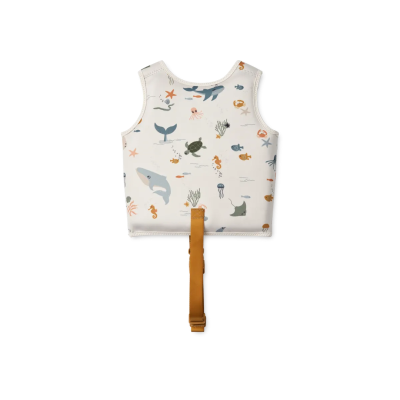 Liewood Dove Swimming Vest Float Vest | Sea Creature /Sandy