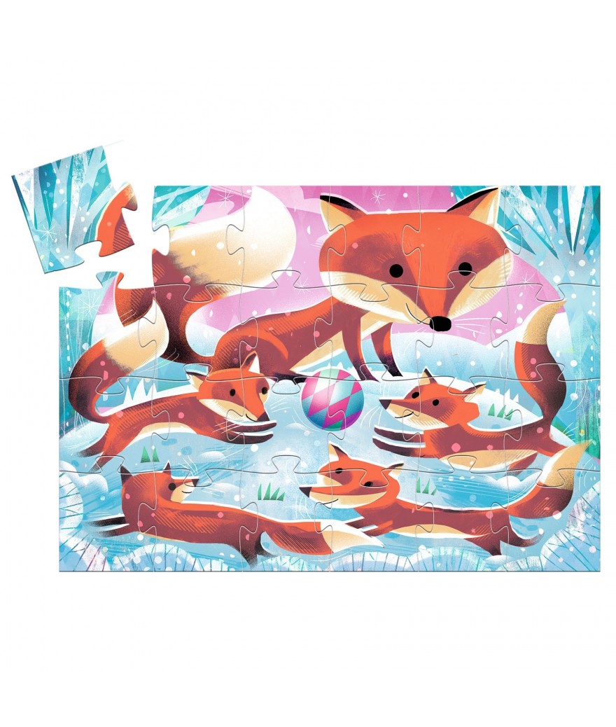 Djeco Puzzle 24 pieces | Ginger, Little Fox