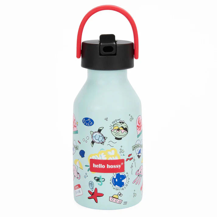 Hello Hossy Drinking Bottle 350ml | Ocean Lover