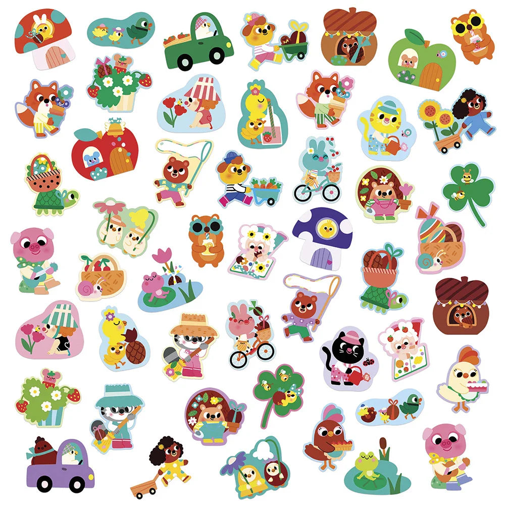 Janod Sticker set | Spring