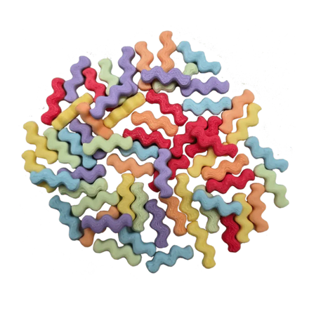 Grennn Mini Waves 60 pieces Pastel