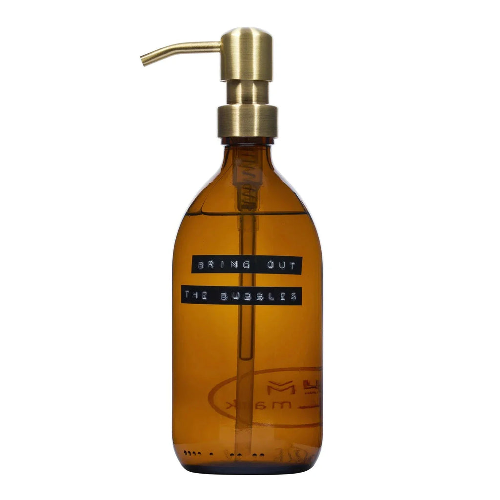 Wellmark Hand Soap 500ml Brown Glass | Bring Out The Bubbles